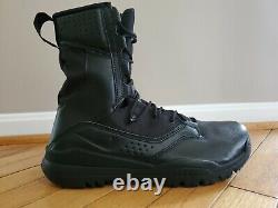 Nike Field 2 8 Black Military Combat Tactical Boots AO7507-001 Men's Size 12