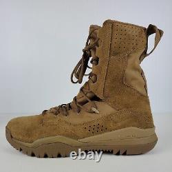 Nike Men's SFB Field 2 8 Coyote Leather Tactical Boots AQ1202-900 Size 9.5