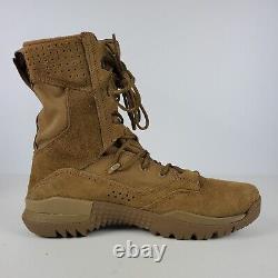 Nike Men's SFB Field 2 8 Coyote Leather Tactical Boots AQ1202-900 Size 9.5