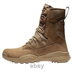 Nike Men's Size 13 SFB Field 2 8 Leather Tactical Boots Coyote Tan AQ1202 900