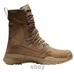 Nike Men's Size 14 SFB Field 2 8 Leather Tactical Boots Coyote Tan AQ1202