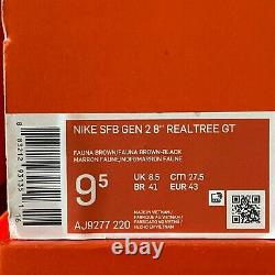 Nike Men's Size 9.5 Tactical Boots SFB Gen2 8 Realtree Gore-Tex AJ9277 220
