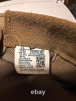 Nike SFB B1 Tactical Military Combat Boots Size 9.5 Tan Coyote Brown
