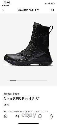 Nike SFB Field 2 8 AO7507001 Men's Military Tactical Boots Black