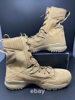Nike SFB Field 2 8 Coyote Tan Leather Boots Military AQ1202-900 Men's Size 11.5