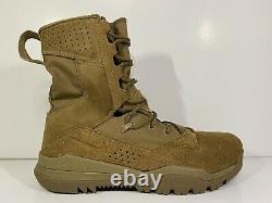 Nike SFB Field 2 8 Leather Tactical Men Size 10.5 Coyote Combat Boot AQ1202-900