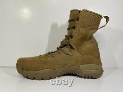 Nike SFB Field 2 8 Leather Tactical Men Size 10.5 Coyote Combat Boot AQ1202-900