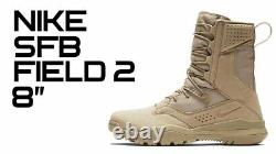 Nike SFB Field 2 8 Military Tactical Desert Boots Brown AO7507-200 Size 10