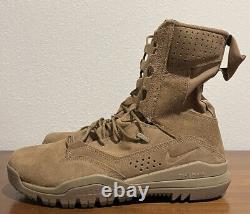 Nike SFB Field 2 8 Tactical Combat Boot Brown Leather AQ1202-900 MENS Size 8.5