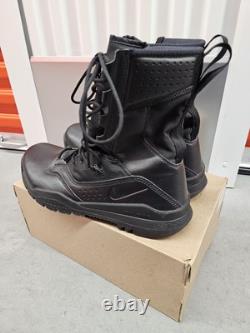 Nike SFB Field 2 Boot 8 Tactical Military Black Leather Men's Sz 12 AO7507-001