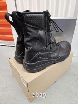 Nike SFB Field 2 Boot 8 Tactical Military Black Leather Men's Sz 12 AO7507-001