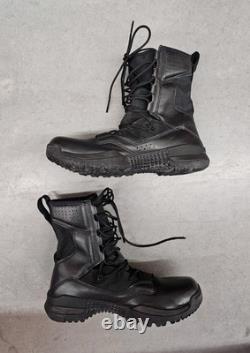 Nike SFB Field 2 Boot 8 Tactical Military Black Leather Men's Sz 12 AO7507-001