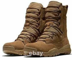 Nike SFB Field 2 Coyote Brown 8 Leather Tactical Combat Boots AQ1202-900 Sz 14