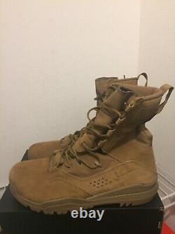 Nike SFB Field 2 Coyote Brown 8 Leather Tactical Combat Boots AQ1202-900 Sz 14