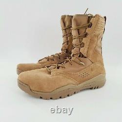 Nike SFB Field 2 Leather 8 Coyote Brown Tactical Boots AQ1202-900 Mens 11.5 NEW