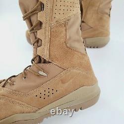 Nike SFB Field 2 Leather 8 Coyote Brown Tactical Boots AQ1202-900 Mens 11.5 NEW