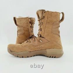 Nike SFB Field 2 Leather 8 Coyote Brown Tactical Boots AQ1202-900 Mens 11.5 NEW
