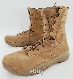 Nike SFB Field 2 Leather 8 Coyote Brown Tactical Boots AQ1202-900 Mens 15 NEW