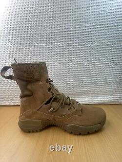 Nike SFB Field 2 Leather 8 Coyote Brown Tactical Boots AQ1202-900 Mens Sz. 10.5