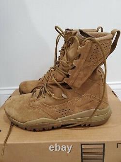 Nike Sfb Field 2 8 Desert Military Combat Boots Aq1202-900 Size 9