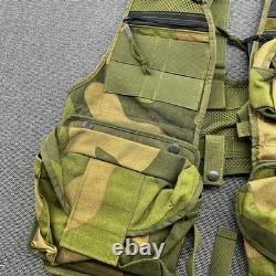 Norwegian 1999 Combat Vest NFM Stridsvest AG-3 MG3 Camo Military Tactical Forest