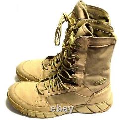 OAKLEY ASSAULT BOOTS Men's 9.5 Desert Tan Military Tactical Hiking Combat Gear