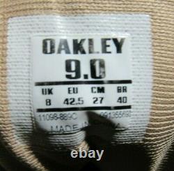 Oakley 11098-889C Military SF Tactical Combat Lace Up Desert Tan Boots Men's 9