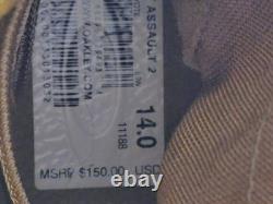 Oakley LT Light Assault 2 Coyote Desert Military LEO Combat Tactical Boots 14