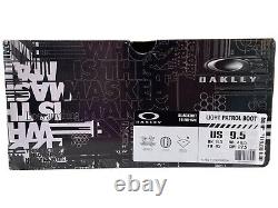 Oakley Light Patrol Blackout All Black Military Combat Tactical Boots Size 9.5