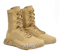 Oakley Men's Light Assault 2 Tactical Military Combat Boots, Desert Brown US 12