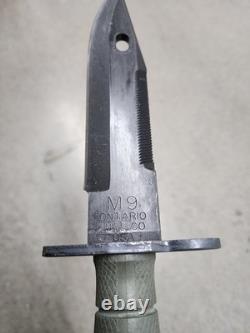 Ontario M9 Combat Knife -7 Fixed Blade Tactical Military Survival Knife