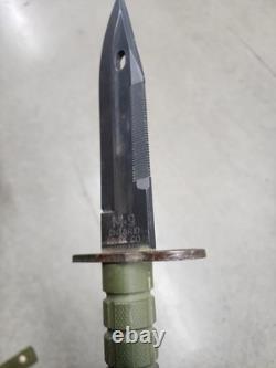 Ontario M9 Combat Knife -7 Fixed Blade Tactical Military Survival Knife