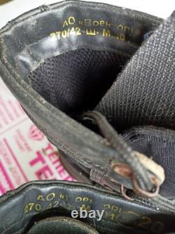 Original Russian Army Soldier Tactical Combat Boots Military Uniform Size 42 #6