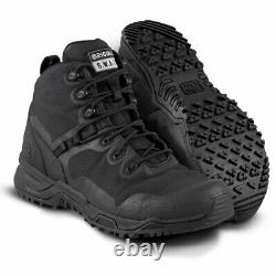 Original SWAT Men's Alpha Fury 6 Black Leather Boots 173001 SIZE 8.5 Tactical