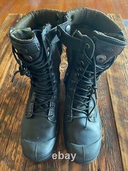 Palladium Pampa Black Tactical Combat Boots Military Men's US Size 10 RARE