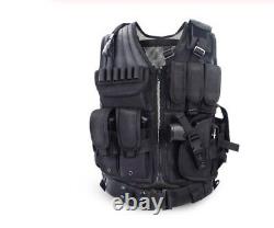 Police Swat Special Forces Tactical Army Military Molle Assault Vest Combat Camo
