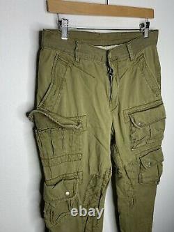 Polo Ralph Lauren 30x31 Military Green Cargo VtG Pant RRL Tactical Combat Jogger