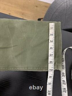 Polo Ralph Lauren 33x30 Military Green Cargo Tactical Pants RRL Slim Combat VTG