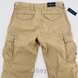 Polo Ralph Lauren Cargo Pants Mens 36x32 Military Beige RRL Army Combat Tactical