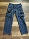 Polo Ralph Lauren Military Combat Pants Blue Cargo Pocket Chino 36x32 Mens