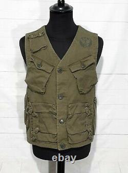 Polo Ralph Lauren military tactical utility field combat vest gilet jacket M