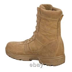 Propper SERIES 100 8 Leather & Cordura Tactical Military Combat Boot Coyote