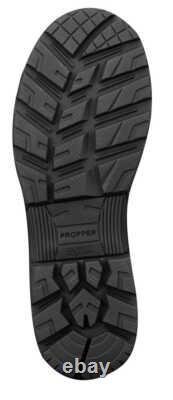 Propper Series 100 8 Men's Side Zip, Full Grain Leather Army Tactical Boots