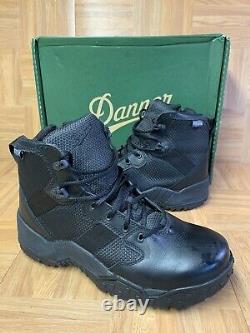 RARE Danner Scorch Side Zip 6 Black Dry 11 Military Tactical Boots Combat