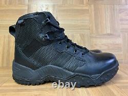 RARE Danner Scorch Side Zip 6 Black Dry 11 Military Tactical Boots Combat