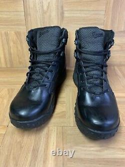 RARE Danner Scorch Side Zip 6 Black Dry 11 Military Tactical Boots Combat