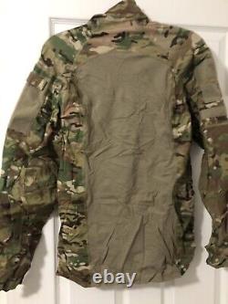 RARE NEW US Army Combat Shirt L Multicam Tactical Military Flame Resistant