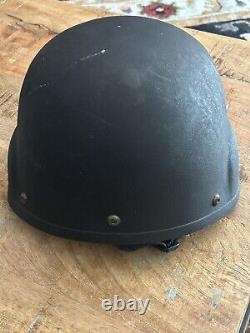 RBR Combat MKII Helmet F6 Police/Military Tactical Armor-Size Medium-Great Shape