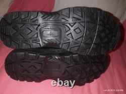 RIELD Men's Military Tactical Work Boots with Zipper Army Combat Boots SZ 9