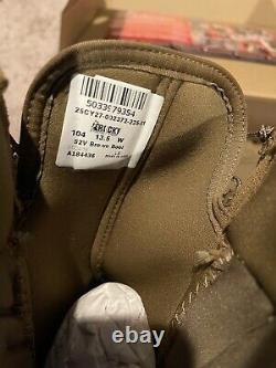 ROCKY S2V NEW- Men's Tactical Military Boots Tan, US 13.5 Steel Toe